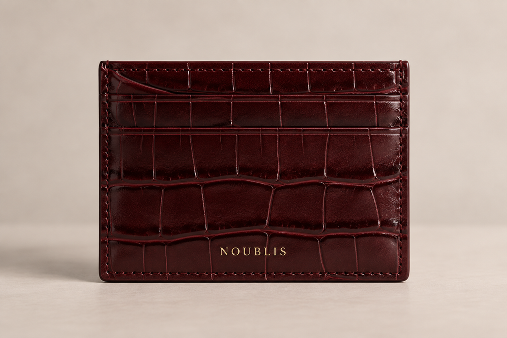 Noublis midnight red card Holder