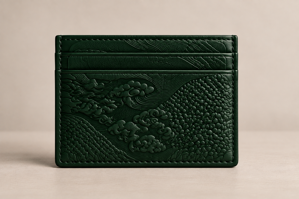 noublis forest green card holders