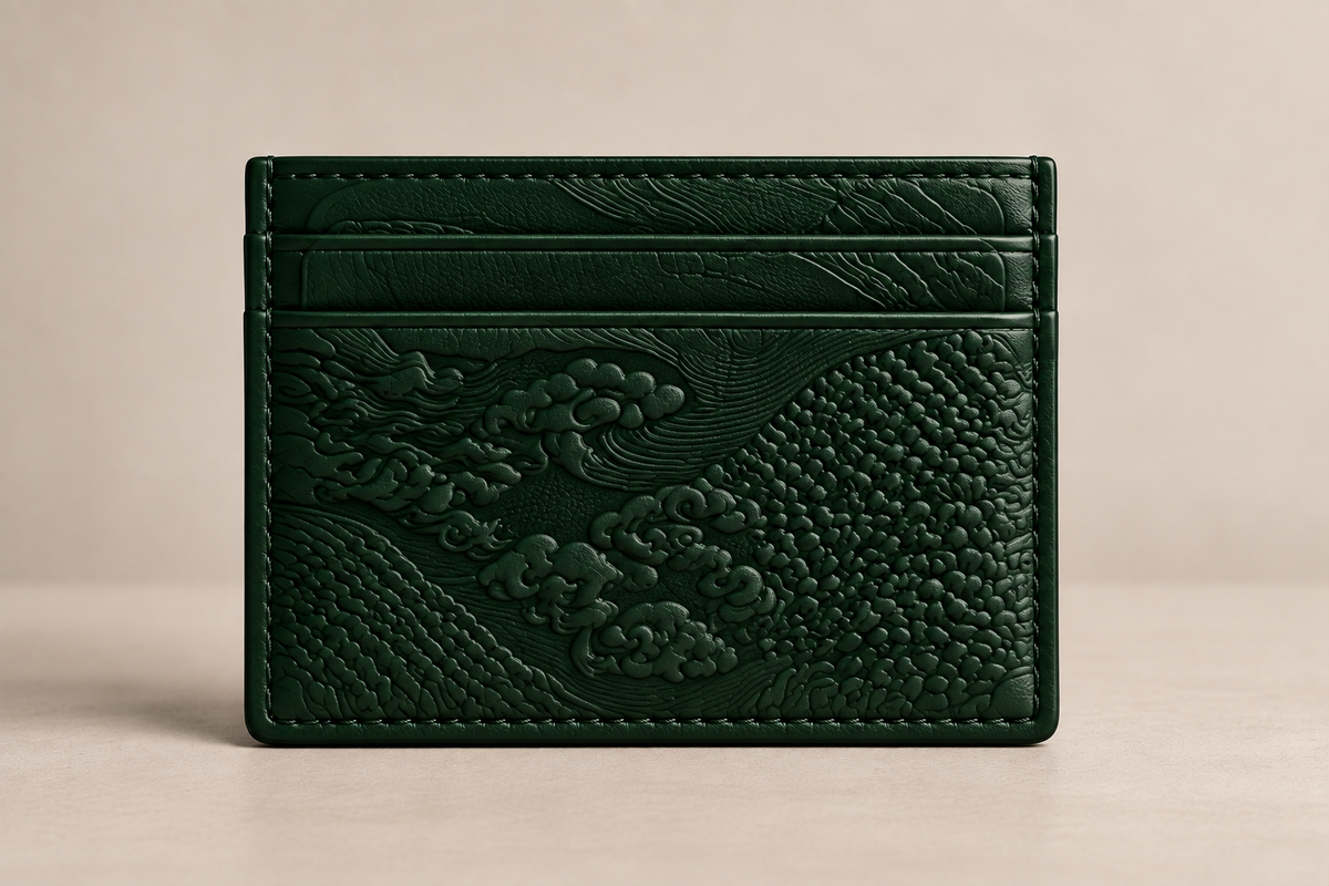 noublis forest green card holders