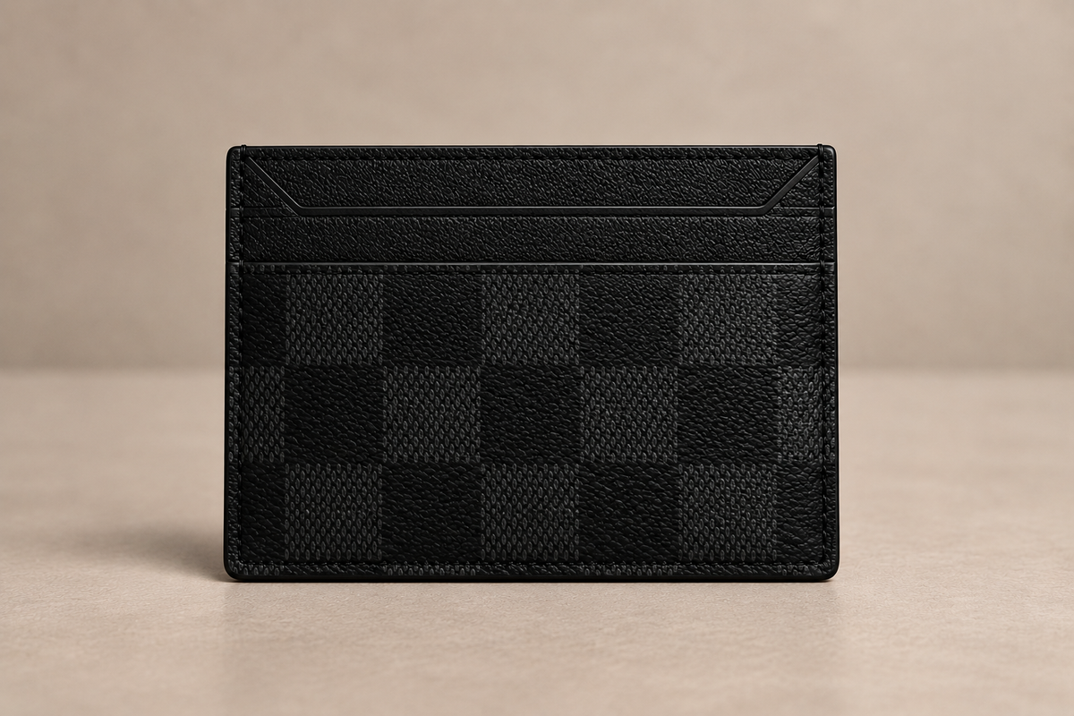 black card holder