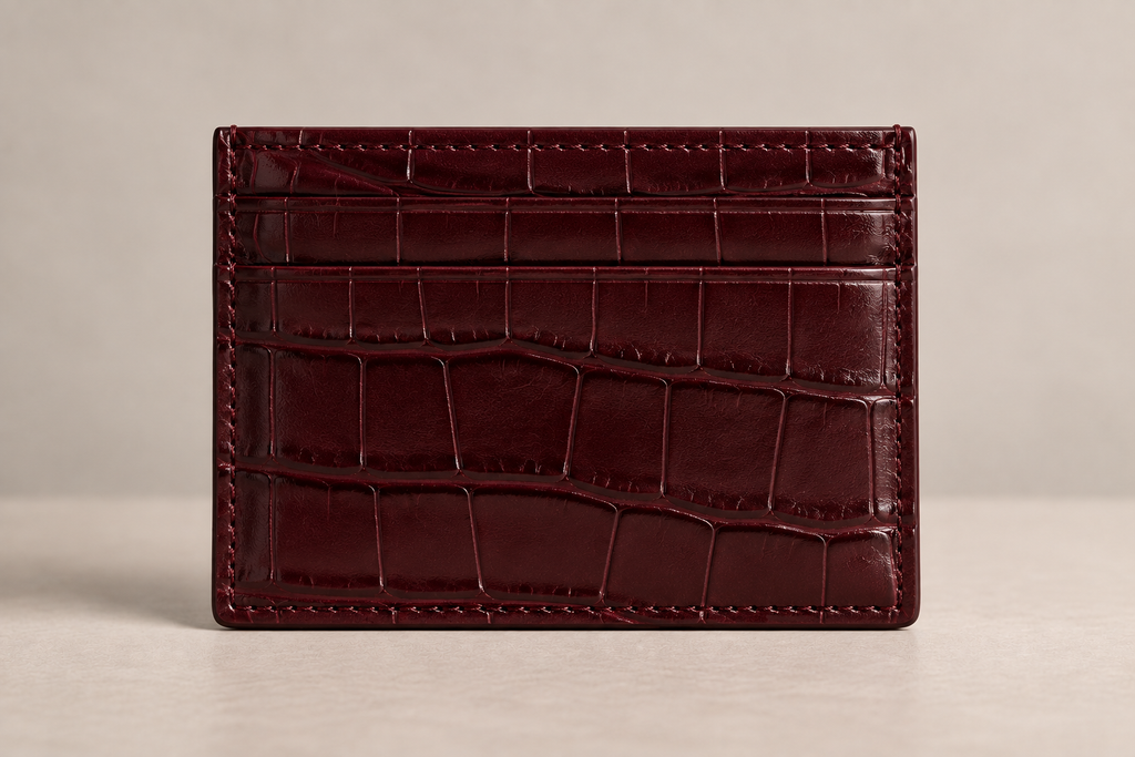 Noublis midnight red card Holder