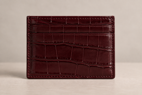 Noublis midnight red card Holder
