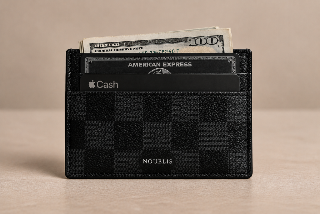 black card holder